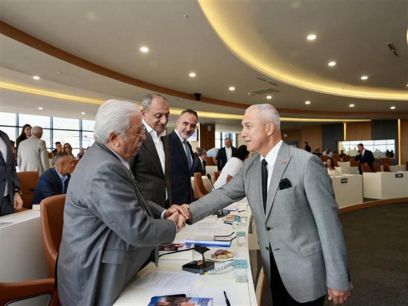 Alanya belediyesi ekim ayı meclis toplantısı gerçekleştirildi