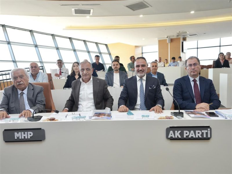 Alanya belediyesi ekim ayı meclis toplantısı gerçekleştirildi