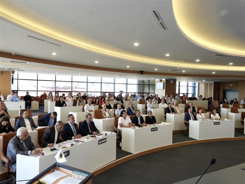 Alanya belediyesi ekim ayı meclis toplantısı gerçekleştirildi