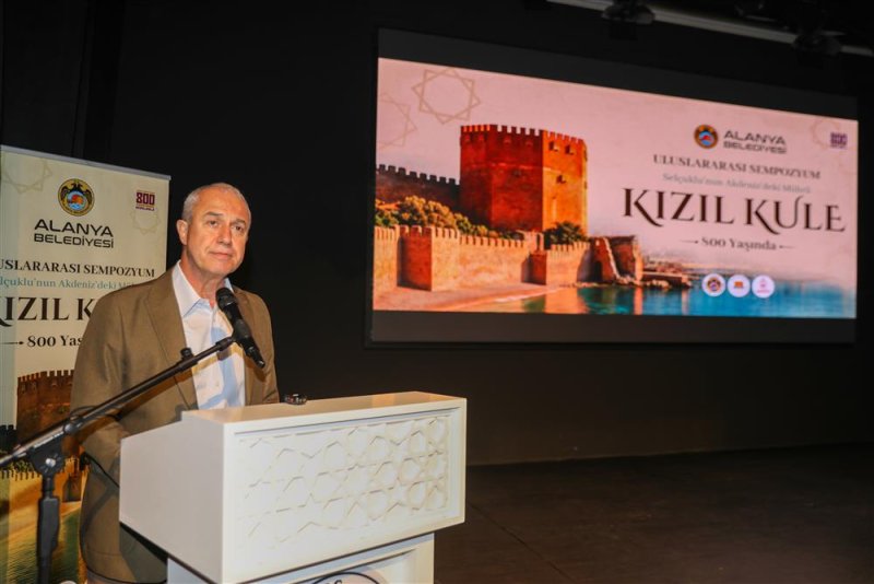 Alanya’nın 800 yıllık simgesi kızılkule uluslararası bilim kongresiyle geleceğe taşınıyor