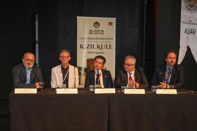 Alanya’nın 800 yıllık simgesi kızılkule uluslararası bilim kongresiyle geleceğe taşınıyor