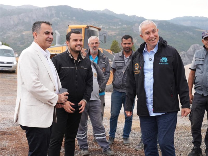 Alanya&rsquo;nın yaylalarında ulaşım konforu artıyor