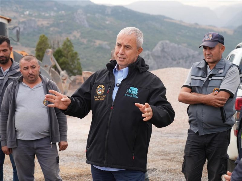 Alanya&rsquo;nın yaylalarında ulaşım konforu artıyor