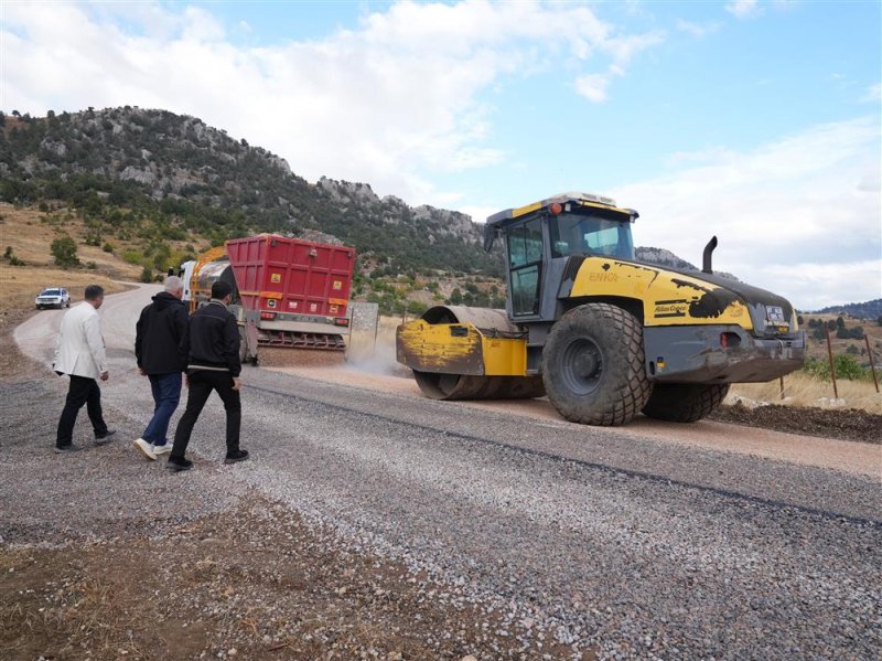 Alanya&rsquo;nın yaylalarında ulaşım konforu artıyor