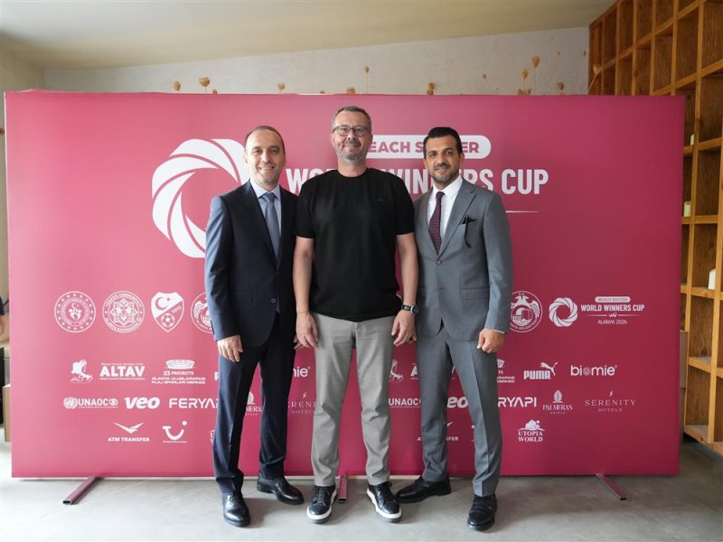 D&uuml;nya plaj futbolunun kalbi alanya&rsquo;da atacak: world winners cup 2026 geliyor!