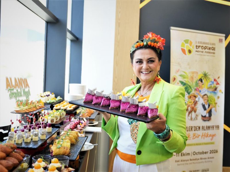 Karayipler&rsquo;den alanya&rsquo;ya tropik k&ouml;pr&uuml;: 5. uluslararası alanya tropikal meyve festivali başlıyor